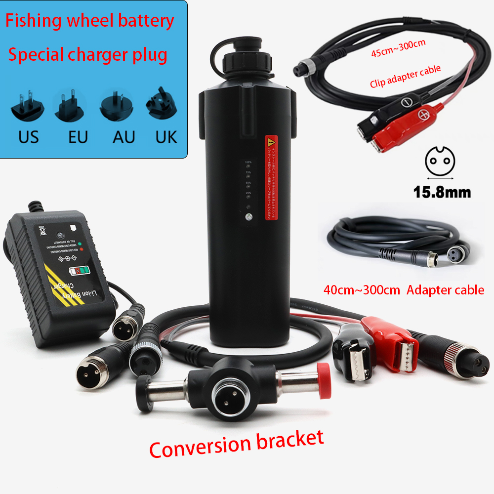Fishing Equipment Uk - Zeevissen Elektrische Reel Batterij 40 cm