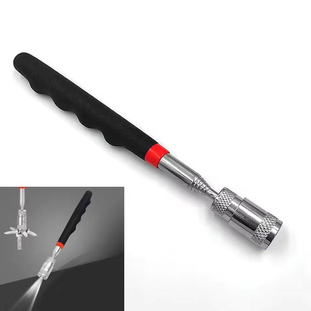 Telescopic Fishing Rod - Telescopische magnetische pen met LED-lamp, uittrekbare