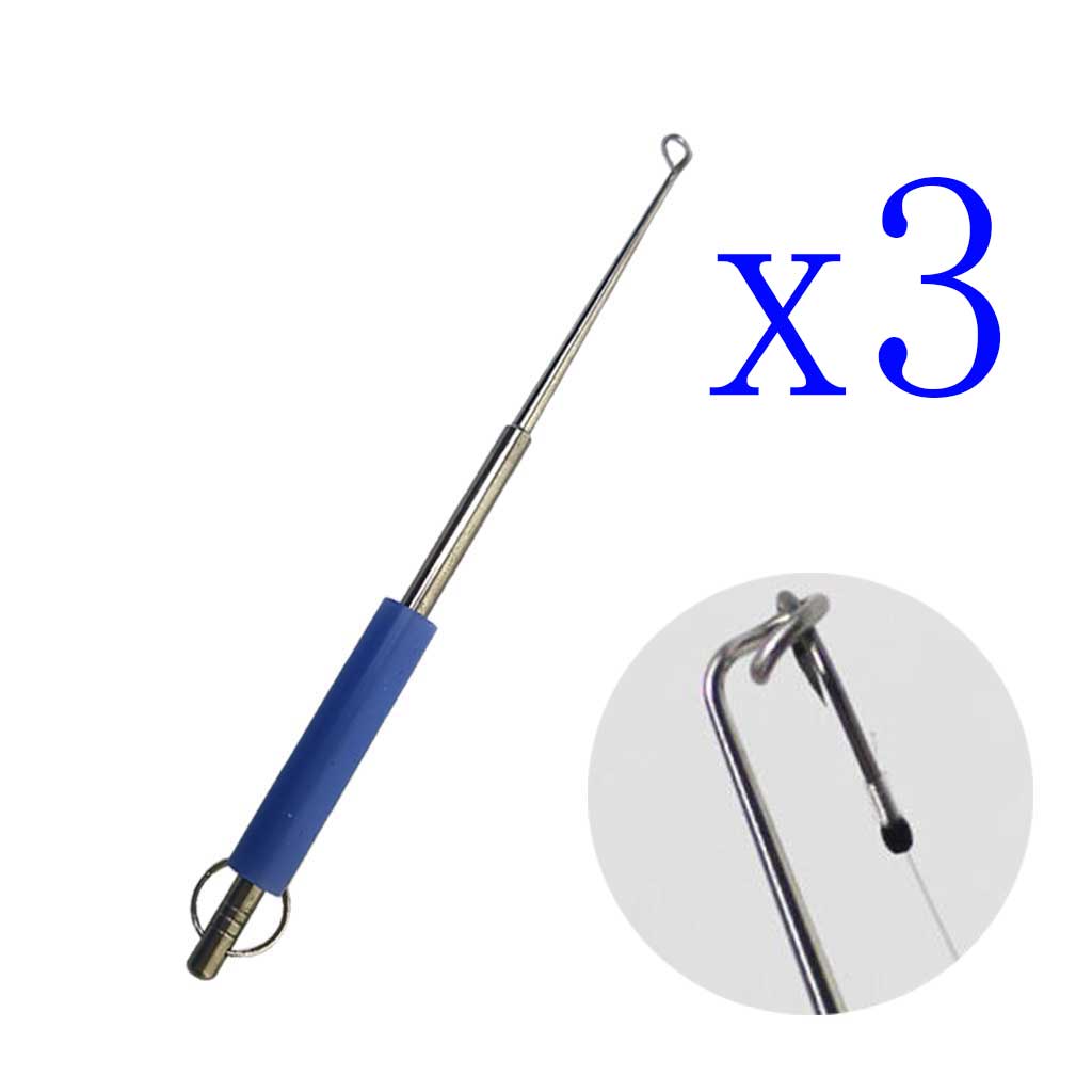 Fishing Equipment Amazon - 3-pack roestvrijstalen vishaakverwijderaar vishaak Disgorger veilig