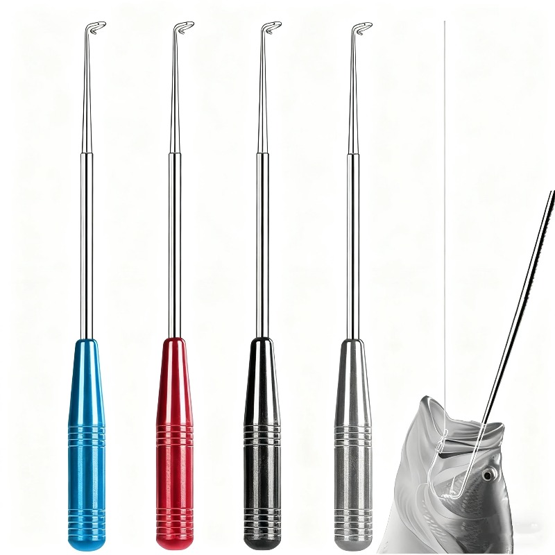 Fishing Equipment Amazon - Roestvrijstalen vishaakverwijderaar, extractor, snelle ontkoppeling, draagbaar