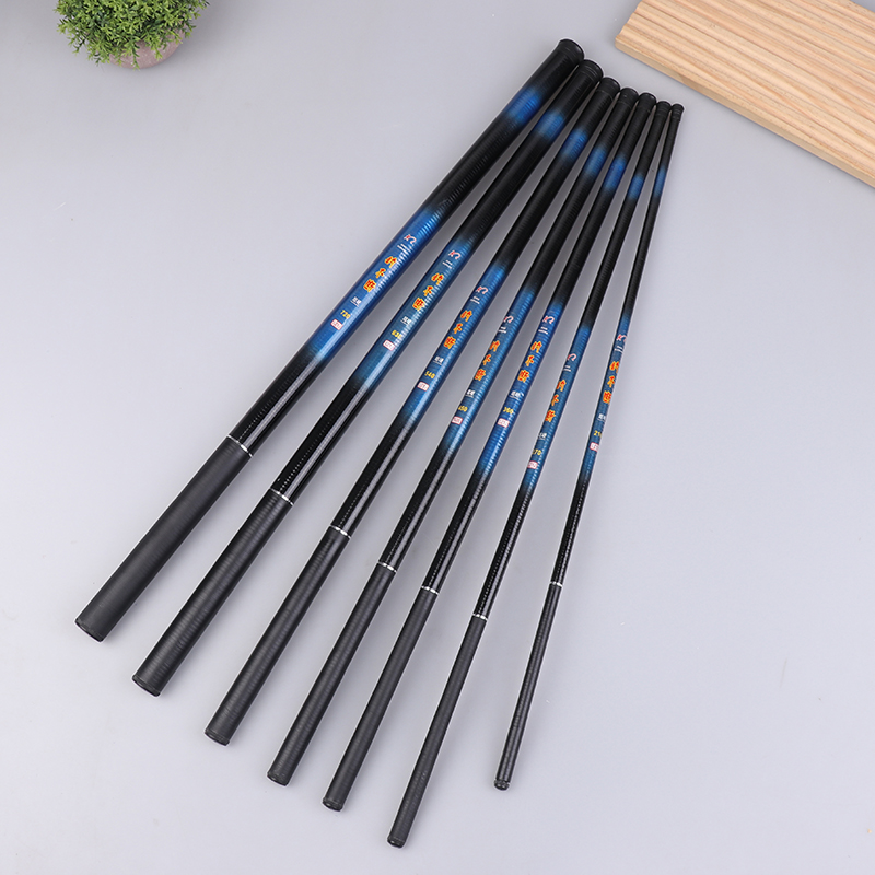 Telescopic Fishing Rod - Telescopische Rots Hengel Glasvezel 2.1/2.7/3.6/4.5/5.4/6.3/7.2M Spinning