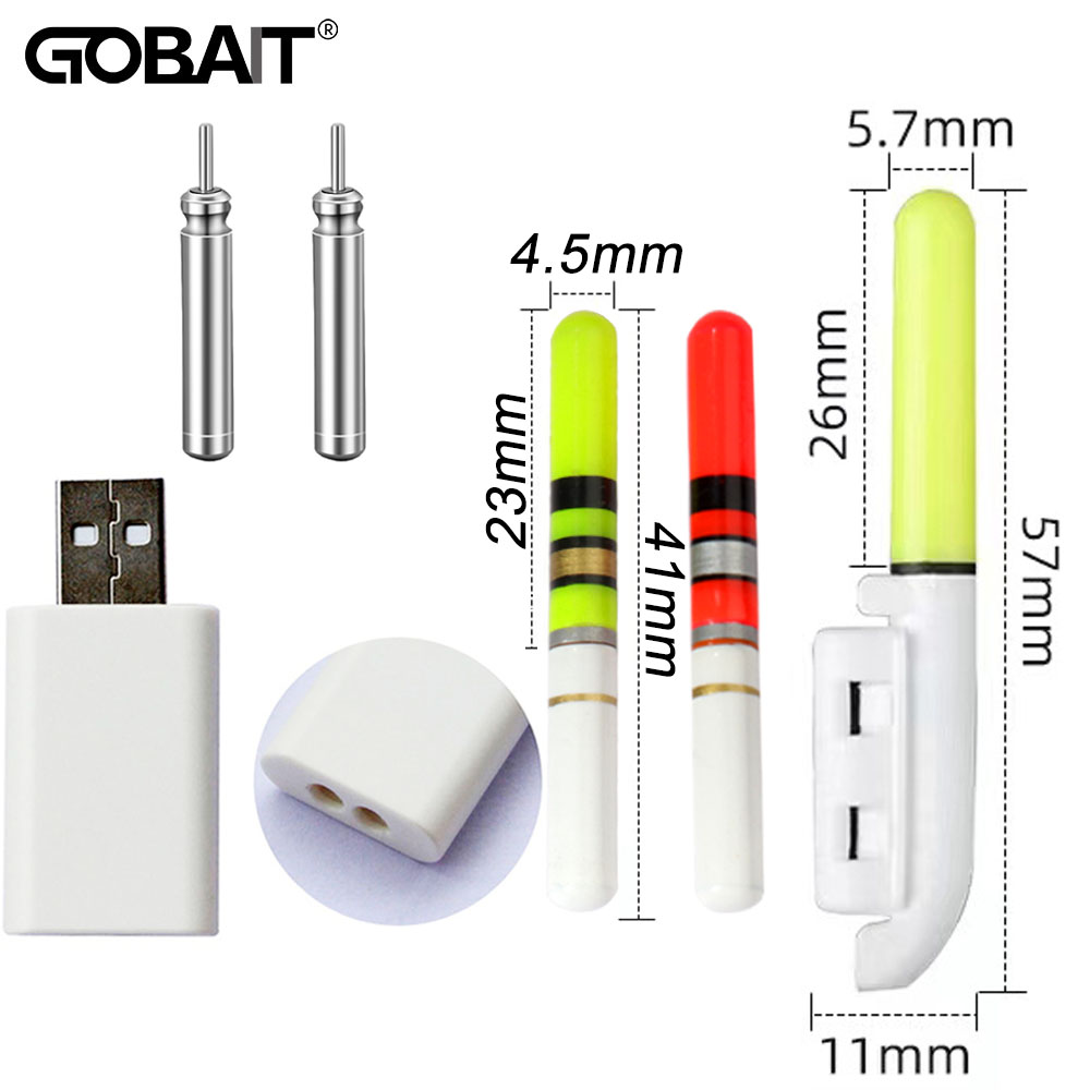 Night Float Fishing - CR322 3.6V Lithiumbatterij USB Charge Light