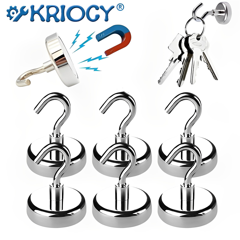 Fishing Equipment And Tools - Sterke Krachtige Ronde Neodymium Magneet Haak