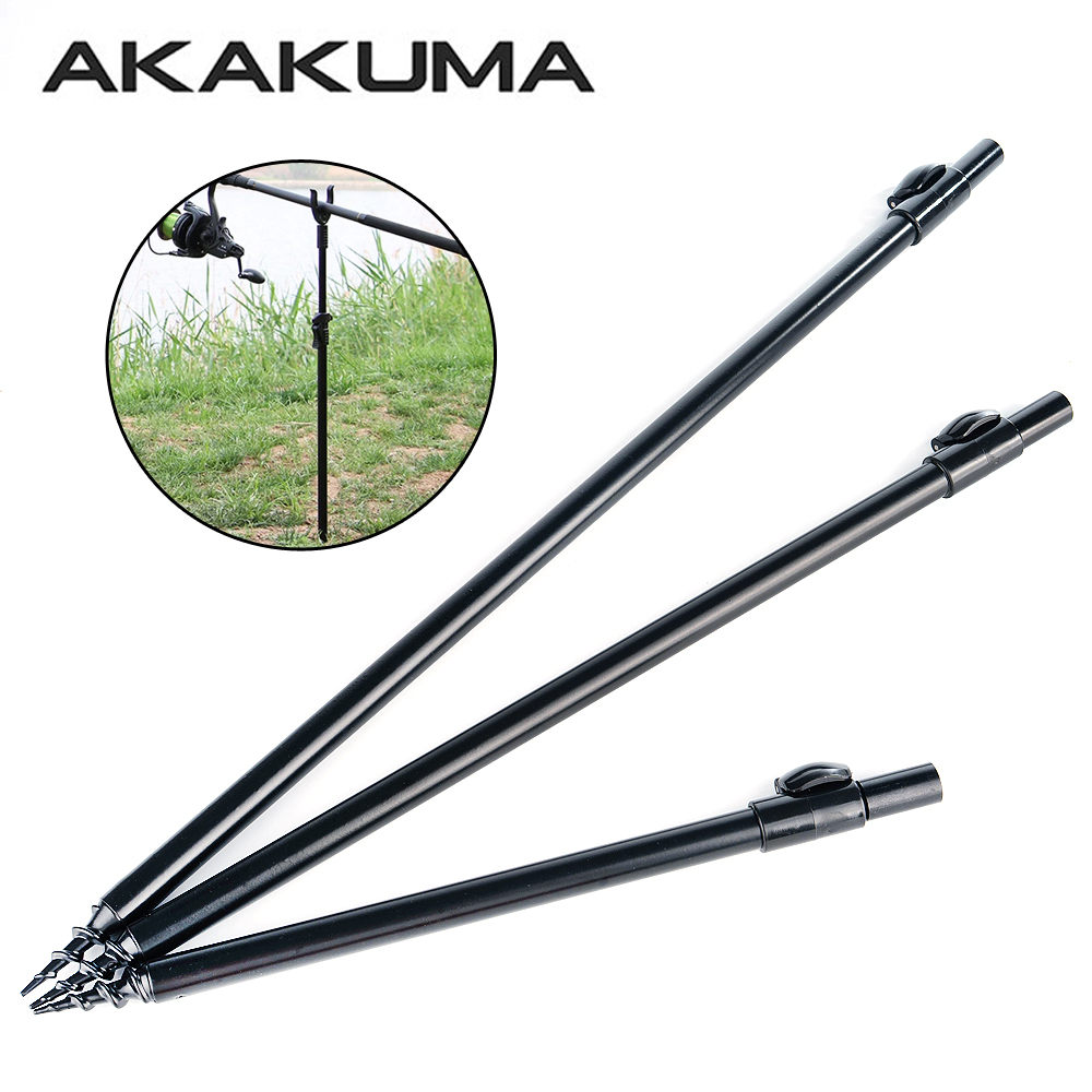 Telescopic Fishing Rod - Telescopische visstokhouder van aluminiumlegering met schroefdraad,