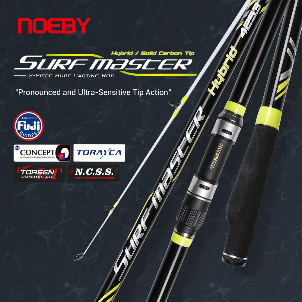 Surf Fishing Equipment - NOEBY Surf Casting Hengel 4,25 m