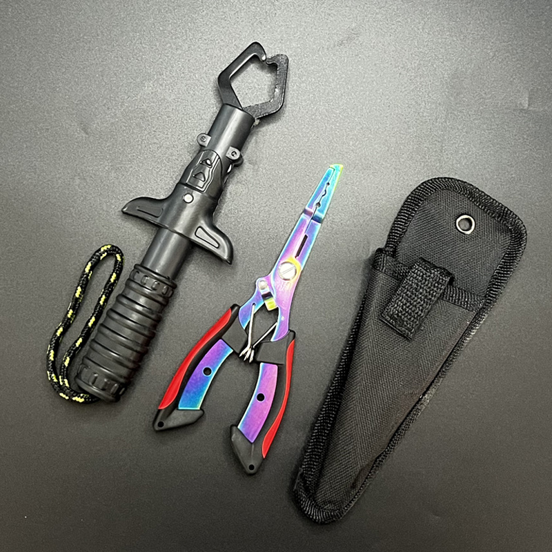 Fishing Equipment Amazon - Visserijtang en gripset, vislipgrijper met vistang,