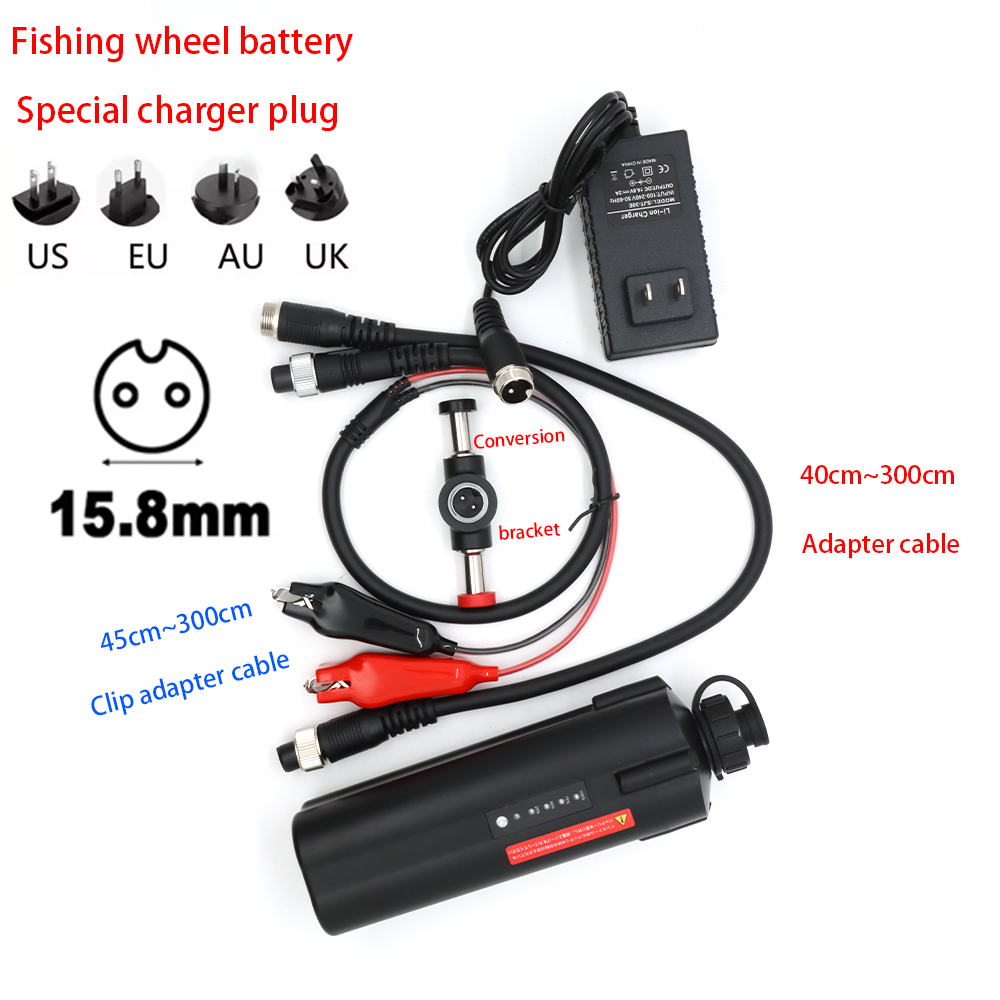 Fishing Equipment Uk - Vissen Elektrische haspel Batterij Accessoire Clip