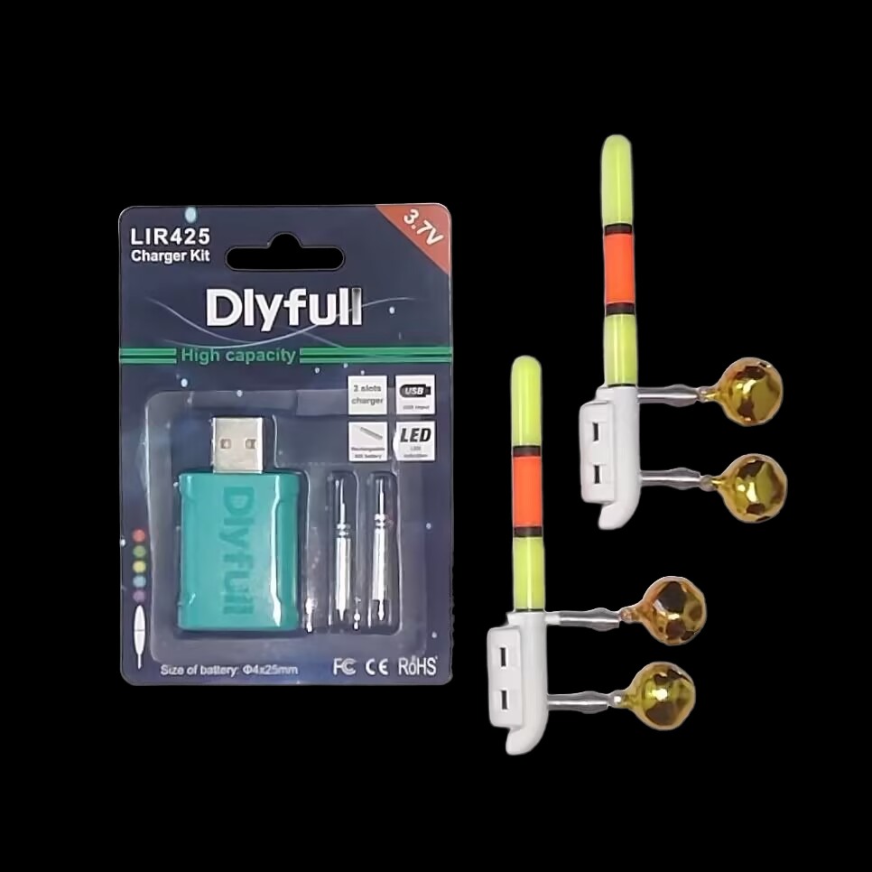 Night Float Fishing - 5-delige set inclusief 2 stuks beetindicatoren