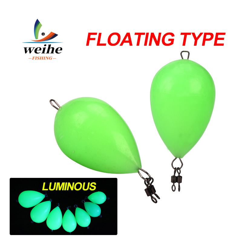 Night Float Fishing - WEIHE 1PC Glow-in-the-dark Vissen Bobber Hengelsport