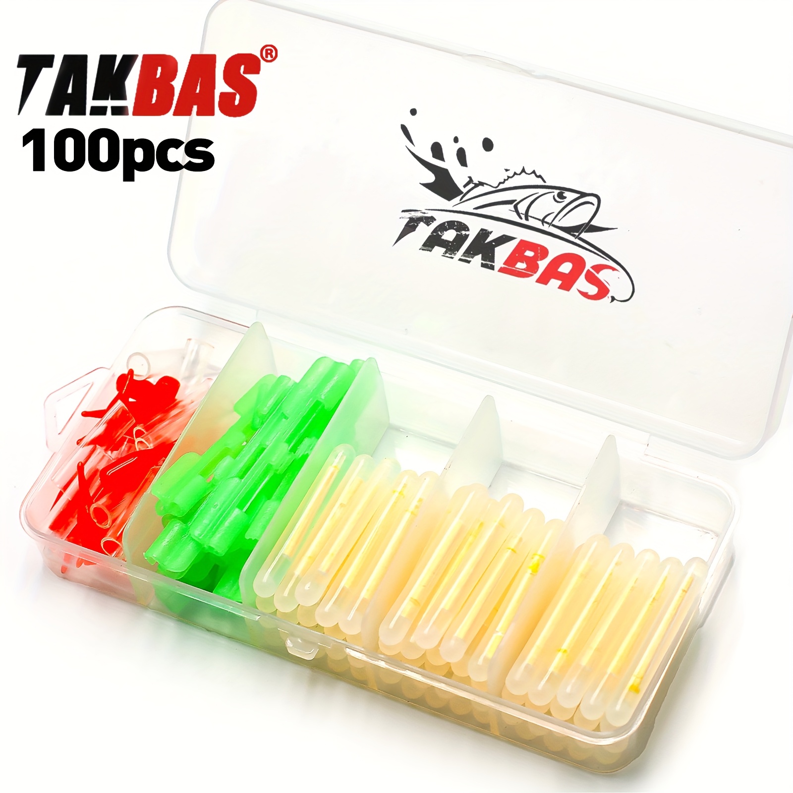 Night Float Fishing - 100 STKS Vissen Glow Sticks Set,