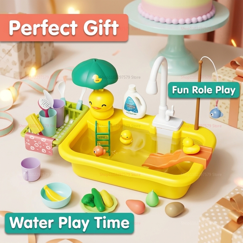 Kinderkeuken Spoelbak Vaatwass - Fishing Equipment Needed recensie en prijs