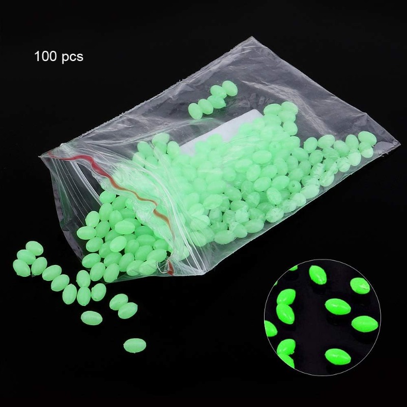 100 stks/partij Ovale Nacht Li - Night Float Fishing recensie en prijs