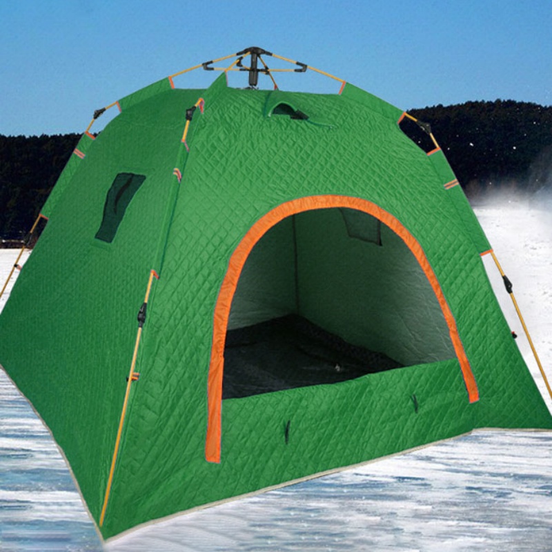Drielaagse buiten-ijsvistent,  - Fishing Equipment Needed recensie en prijs