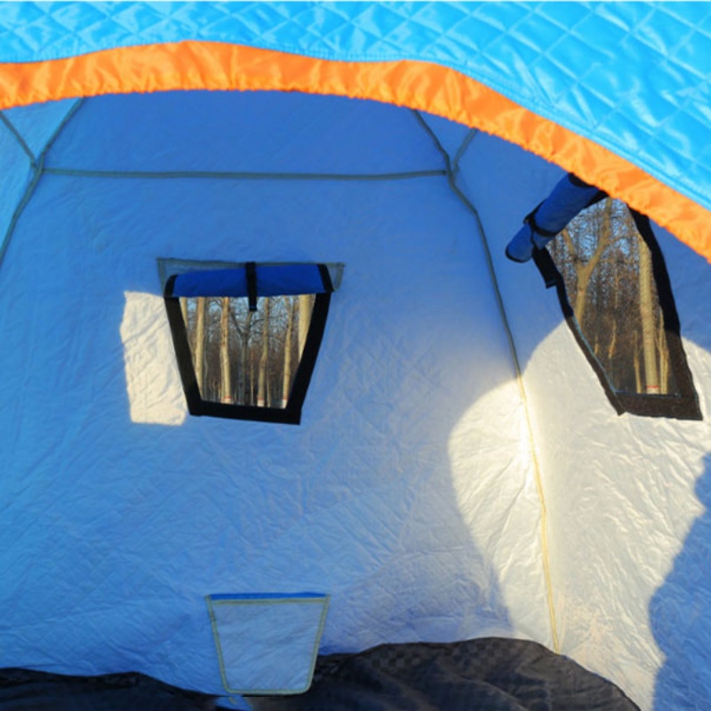 Drielaagse buiten-ijsvistent,  - Fishing Equipment Needed recensie en prijs