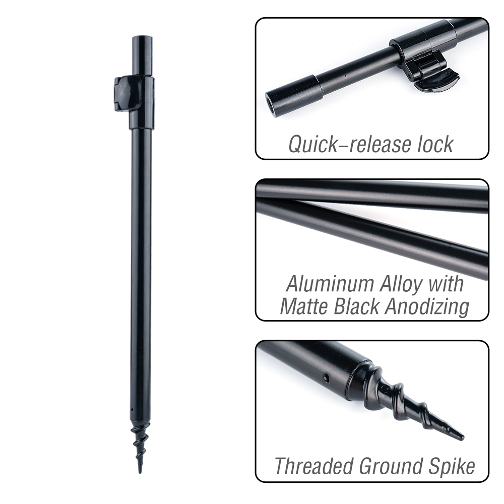 Telescopische visstokhouder va - Telescopic Fishing Rod recensie en prijs