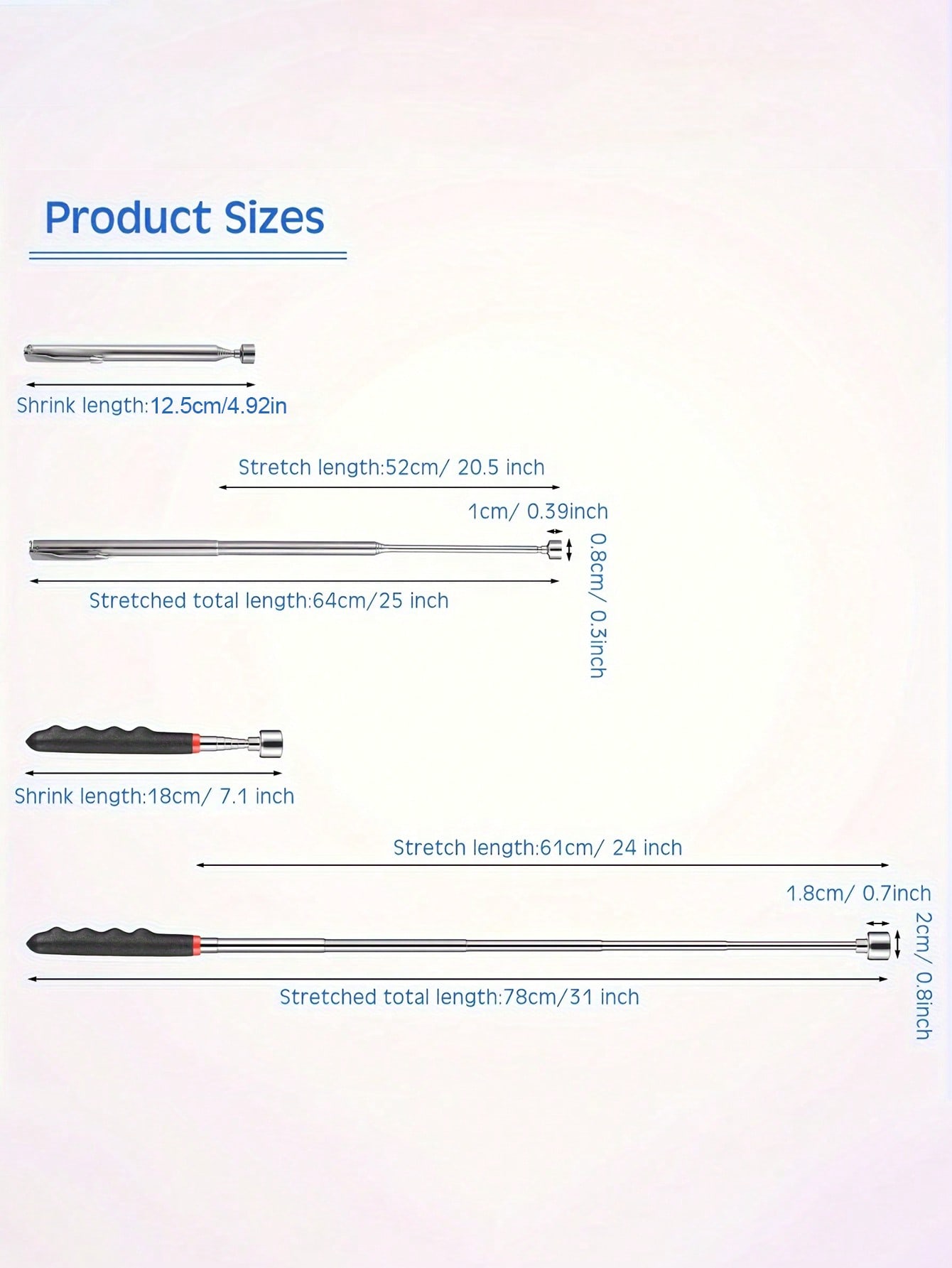 Intrekbare magnetische ophaalt - Telescopic Fishing Rod recensie en prijs
