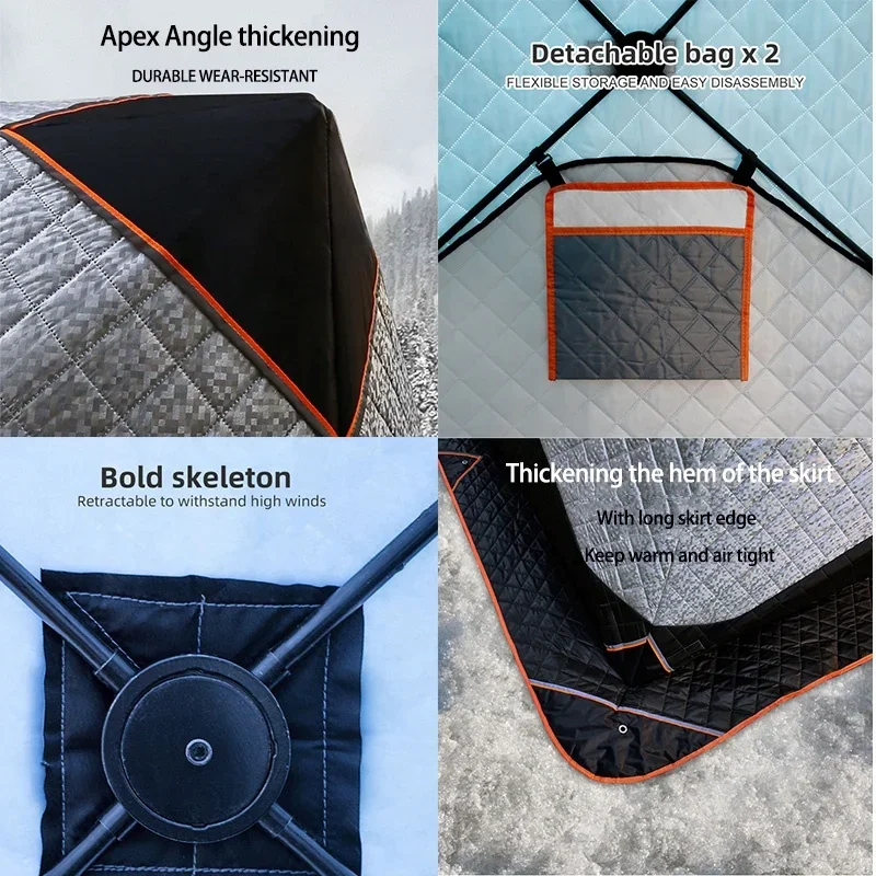 Winter geïsoleerde grote sauna - Fishing Equipment Needed recensie en prijs
