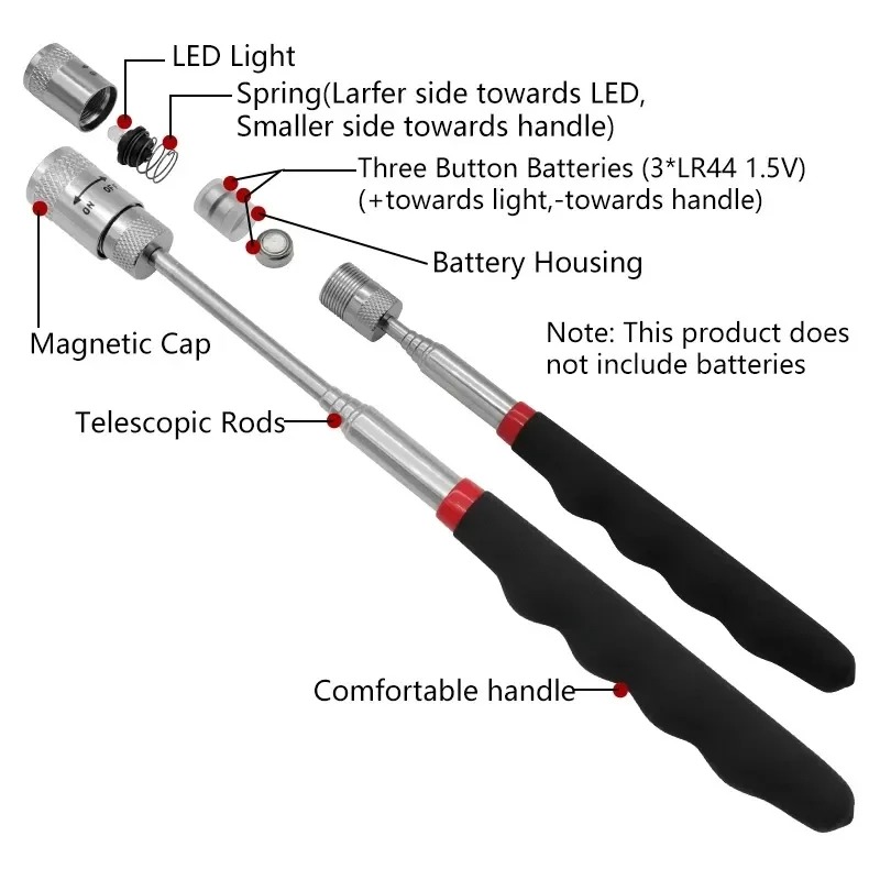 Telescopische magnetische pen  - Telescopic Fishing Rod recensie en prijs