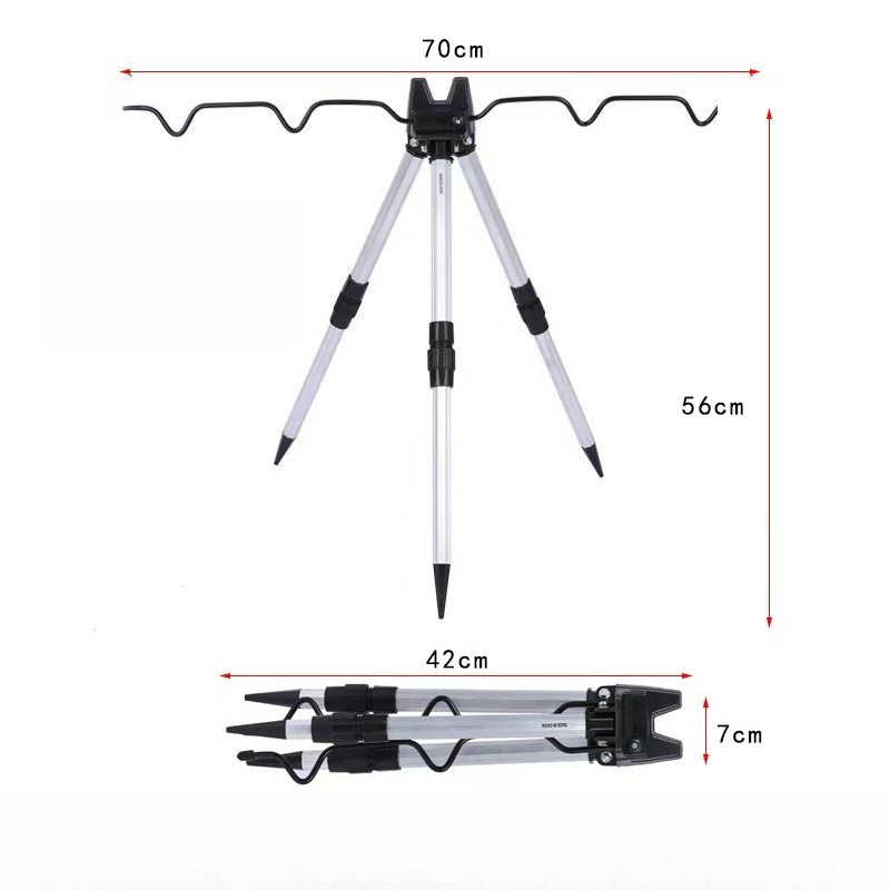 1PC Vissen Zee Hengelbeugel Al - Telescopic Fishing Rod recensie en prijs