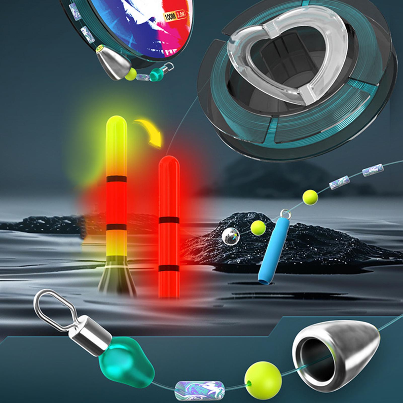 Automatische vislijnset met 10 - Night Float Fishing recensie en prijs