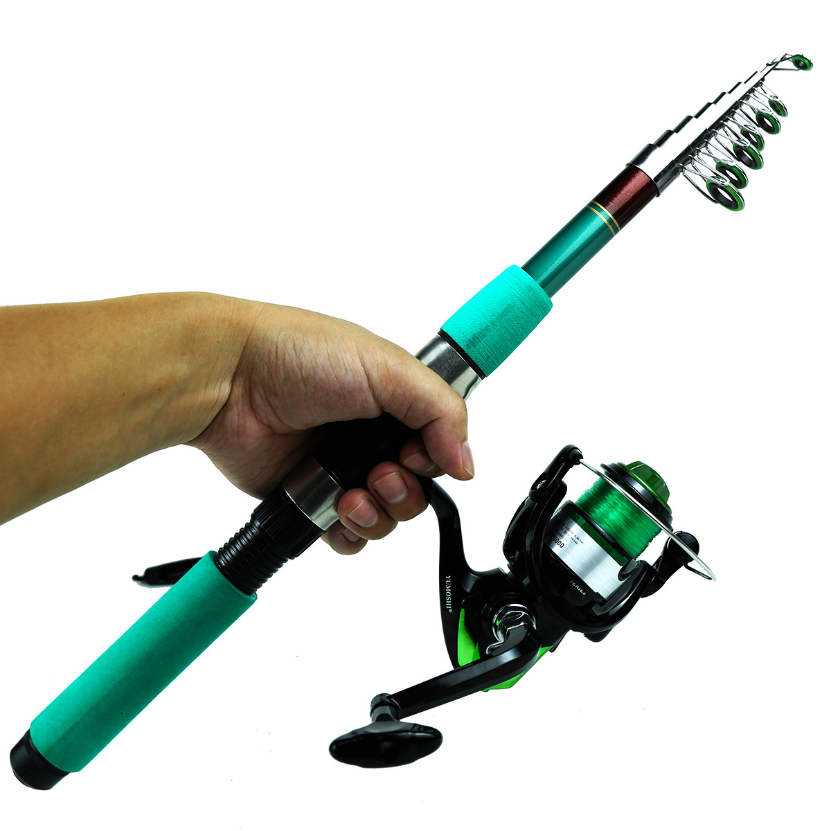 Draagbare ultralichte karper t - Telescopic Fishing Rod recensie en prijs